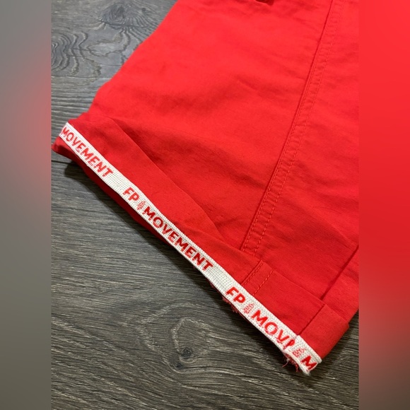 *NWOT* FP Movement Mesmerize Me Solid Pants - Cherry Crush - Picture 6 of 9